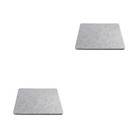 2pcs Wollfilzgezündete Matte tragbare Bügelbrettkleidung Bügelkissen tragbar