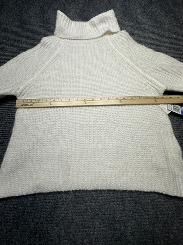 Ultra Flirt Sweater Womens XL Turtle Neck Chunky Knit Pullover Cuff Knitwear - Picture 5 of 12