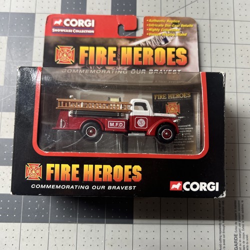 Corgi Fire Heroes 1939 Ford V8 Pumper Millwood F.D. Scaled 1:64 Corgi series - Picture 2 of 4