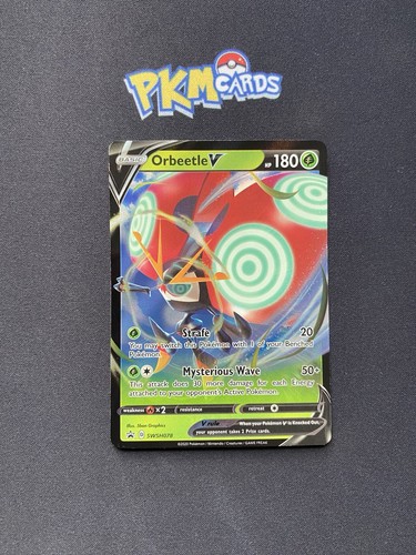 Pokémon TCG Orbeetle V SWSH078 Black Star Promo LP. - Picture 1 of 3