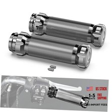 Chrome-Plating Hand Grips Hand Holding Grips Compatible with Harley CVO sliver