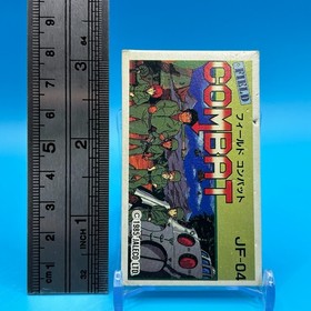 Field Combat Family Computer Card Menko Nintendo Jaleco Game Retro 1985 Japan 6B