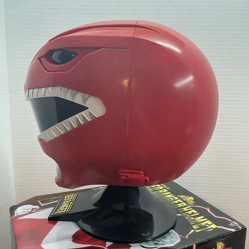 Bandai Mighty Morphin Power Rangers Legacy Jason Red Ranger Helm Maßstab 1:1 - Bild 10 von 10