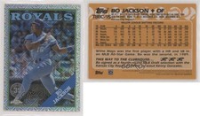 2023 Topps Series 1 1988 Topps Chrome Silver Pack Bo Jackson #T88C-95
