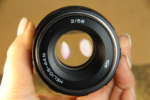 Helios 44M Objektiv Petzval Modifikation Dreamy Swirly Bokeh Angel Wing Mount M42 - Bild 17 von 22