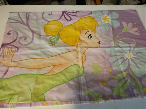 Disney Fairies Tinkerbell Standard Size Pillowcase - Picture 2 of 2