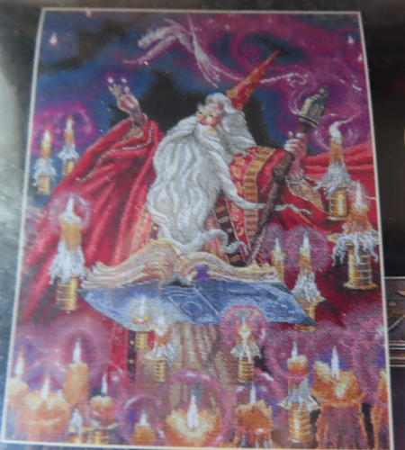 Dimensions Gold Collection SCARLET WIZARD Counted Cross Stitch Kit #35141 New - Picture 2 of 6