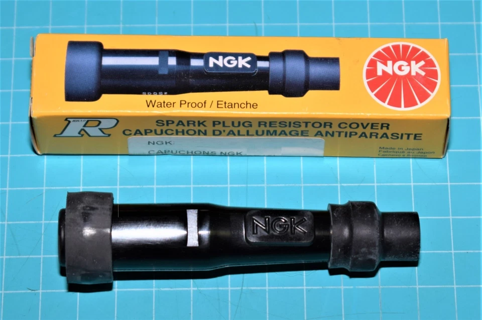 1 capuchon antiparasite NGK SD05F 8022 pour bougie 10/12 mm sans olive neuf - Photo 1/1