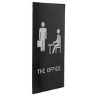  Das Büroschild aus Acryl, selbstklebendes Schild, Tür- und Wandschild,