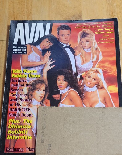 AVN Adult Video News October 1994 John Wayne Bobbitt 