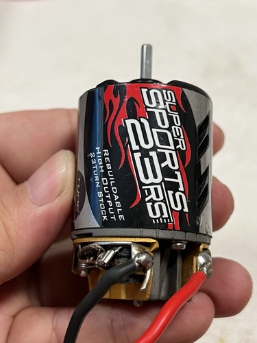 Used 1/10 Vintage RC HPI Super Sport 23RS Triple L Modified 540 Electric Motor - Picture 4 of 13