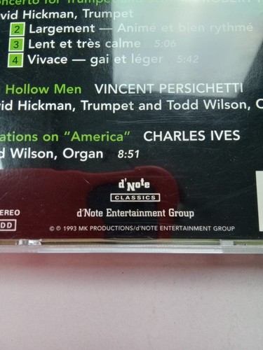 Fantasy Organ Brass Orchestra 6 Track Cd 1993 dnote Classics - Imagen 5 de 5
