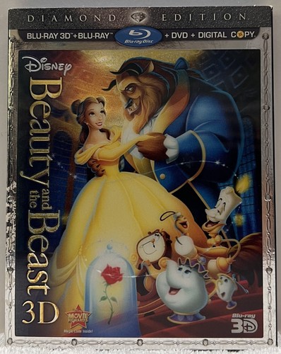 Beauty and the Beast [Diamond Edition 3D Blu-ray + Blu-ray + DVD, W/Slipcover] - Bild 1 von 8