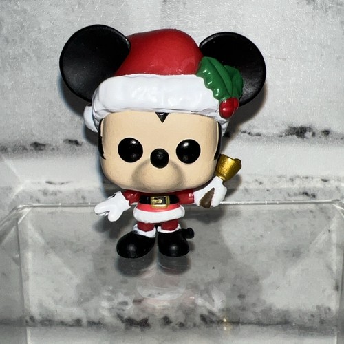 Mickey Mouse Christmas Disney Funko Pocket Pop Mini 2" Figures - Santa, Skating - Picture 5 of 8
