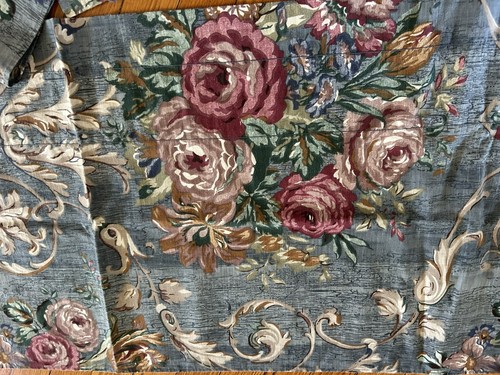 3 Floral Valances Very Pretty ! 70 W X 16 L Nice! - Picture 2 of 2