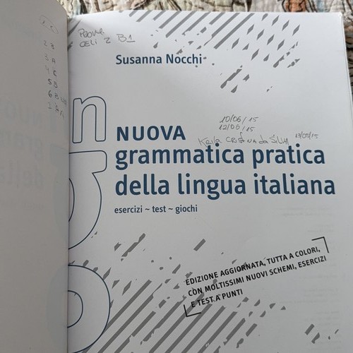 Nuova Grammatica Pratica della Lingua Italiana Susanna Nocchi - Picture 2 of 7