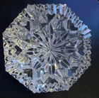 Vintage Waterford Crystal Diamond Pyramid Shaped Paperweight Lismore Collection