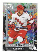 2024-25 Upper Deck Series 1 Rookie Class #RC-1 - Bradly Nadeau - Hurricanes