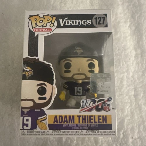 Funko Pop NFL- ADAM THIELEN (#127) Football Minnesota Vikings - New in Box