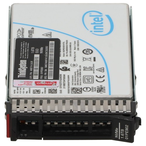 Lenovo NVMe-SSD DC P4610 1,6TB PCIe 3.0 x4 SFF - 4XB7A13936 01PE902 - Picture 2 of 7