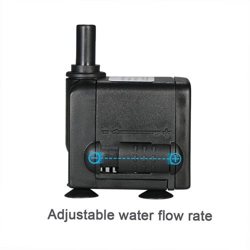 Water Pump Fountain Pump Outdoor Garden Fish Pond Submersible Pump Aquarium - Picture 8 of 9