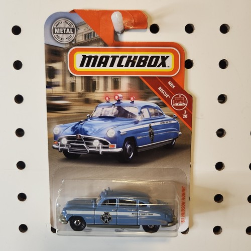 2018 Matchbox '51 Hudson Hornet Police car MBX rescue 3/20 #57. - Bild 18 von 18