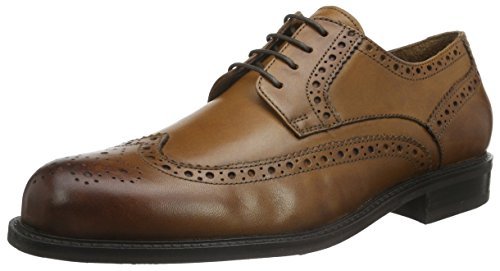(TG. 42 EU) Salamander Piet, Scarpe Stringate Derby Uomo, (Cognac 7), 42 (i2O) (TG. 42 EU) Salamander Piet, Scarpe Stringate Derby Uomo, (Cognac 7), 42 (i2O)