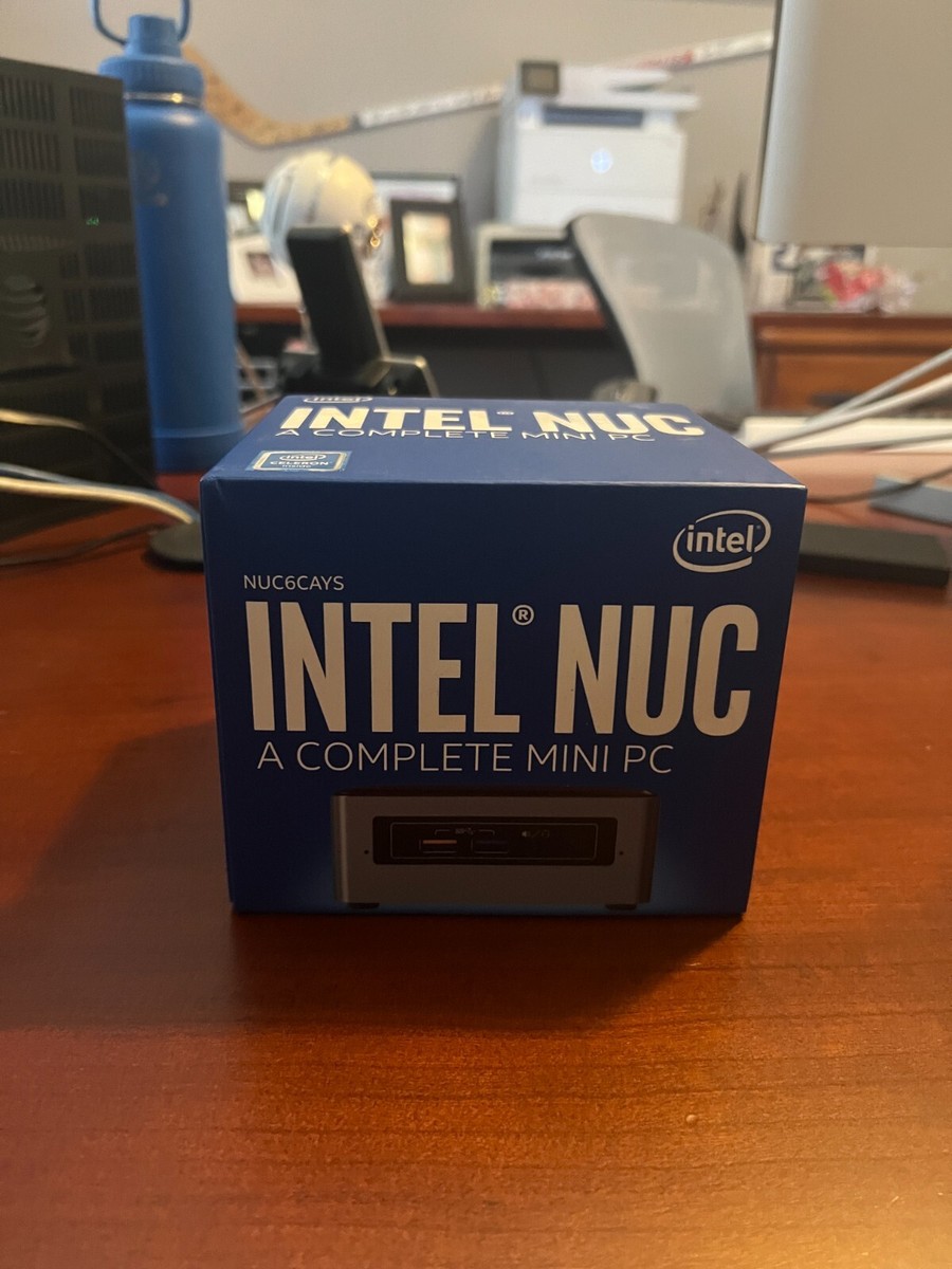 Intel NUC6CAYS Mini PC (2GB Ram, 32 GB strg, Windows 10 Home