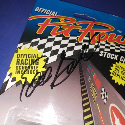 Eddie Bierschwale Autograph #23 Racing For A Cure Funstuf 1:64 Pit Row - Picture 2 of 3
