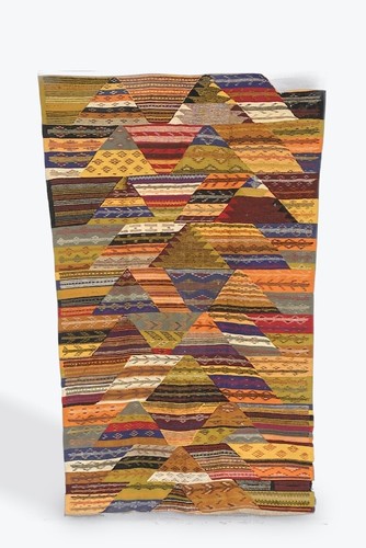 Moroccan Berber  Kilim Rug Carpet Picasso Taznakht T63 Handmade Tribal rug - Bild 1 von 9