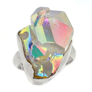 Opal-Aura-Quartz-925-Silver-Ring-Jewelry-s-7-OAQR131