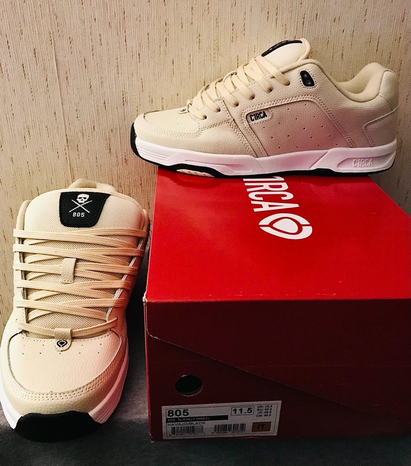 Circa C1RCA Adrian Lopez 805 Pro Zapatos de Skate Navajo/Negro EE. UU. 9 Foto 3 de 4