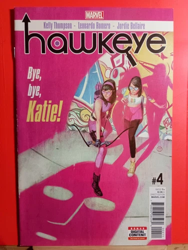 2017 Marvel Comics Hawkeye Issue 4 Julian Totino Tedesco Cover Artist FREE SHPNG