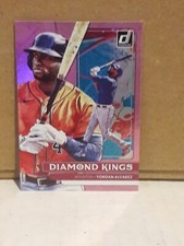 2022 Donruss Baseball Jordan Alvarez Diamond Kings Pink Foil #11