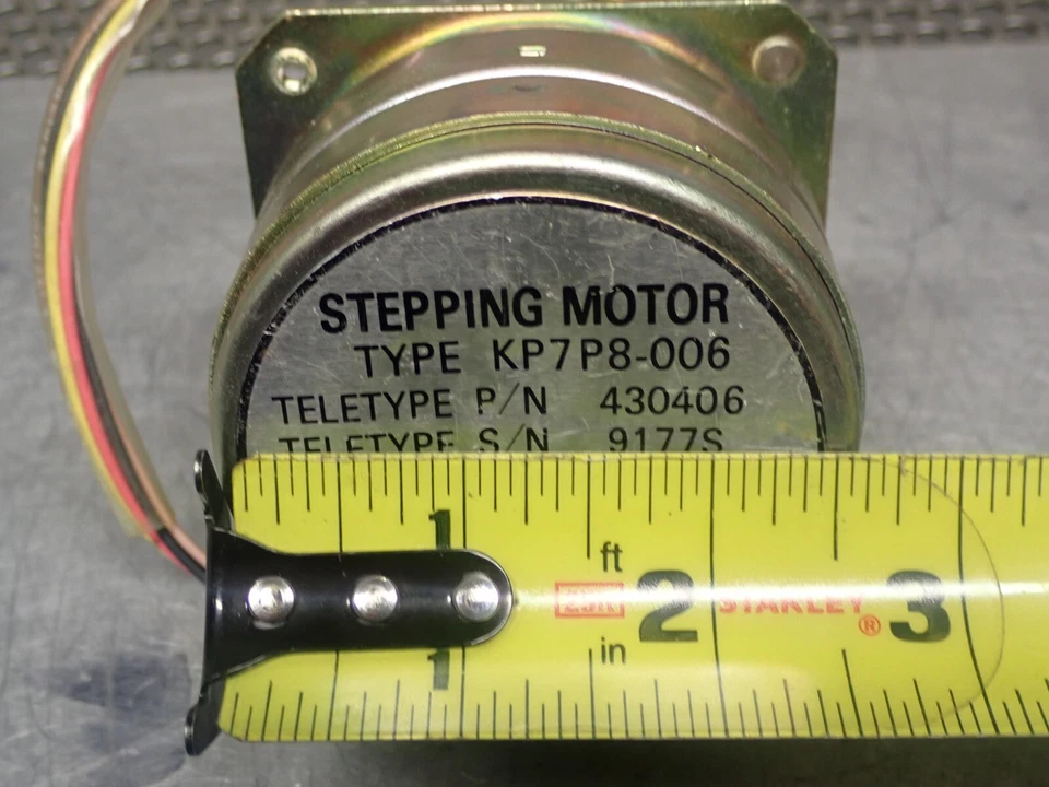 Japan Servo Type KP7P8-006 430406 Stepping Motor 7.5Deg/Step 45Ohms New - Image 4 of 4