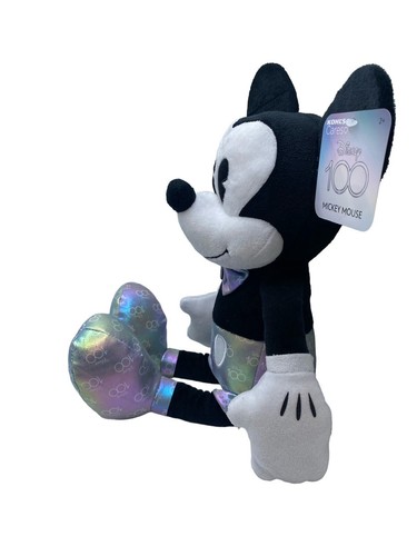 100th Anniversary Mickey & Minnie Mouse 17” Holographic Plush Limited Edition - Imagen 7 de 12