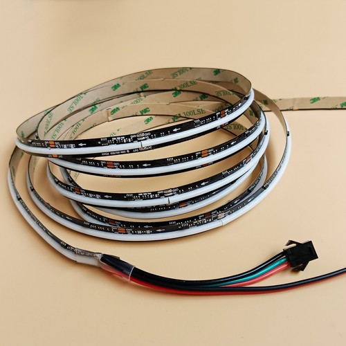 24V WS2811 IC 5M COB RGB LED Pixel Strip Light Black PCB Addressable Dream Color - Picture 2 of 16