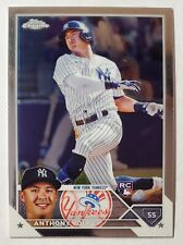 2023 Topps Chrome Anthony Volpe RC #4