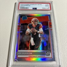 2020 Donruss Optic #151 Joe Burrow Holo PSA 9