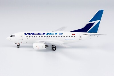 1:400 NG Model WESTJET BOEING 737-600 Passenger Airplane Diecast Aircraft Model