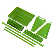 Tool Storage Organizer Set 9pc - Hi-Vis Green | TSK01HV Sealey New