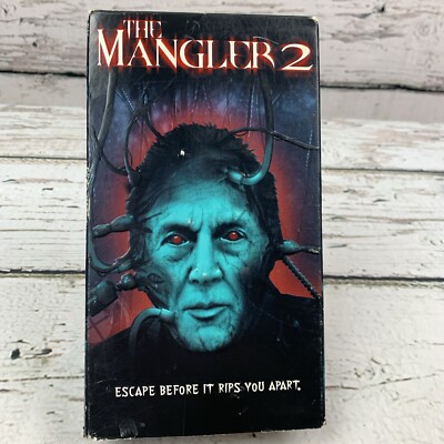 The Mangler 2 [2001 VHS] Horror Movie Lance Henriksen Artisan Former Rental