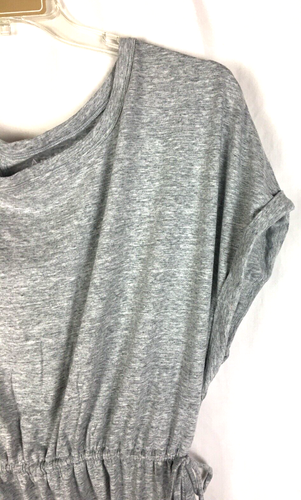 Vestido Any Body Acogedor Tejido Cintura Ajustada Talla XL Gris B26*H - Imagen 3 de 5