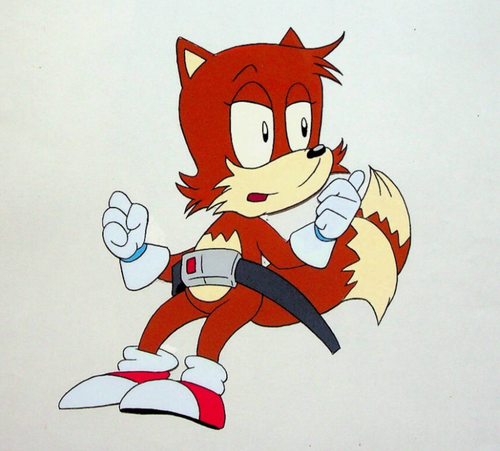 Avventure di Sonic il Riccio 1992 Produzione Animazione Cel DIC - Foto 2 di 2
