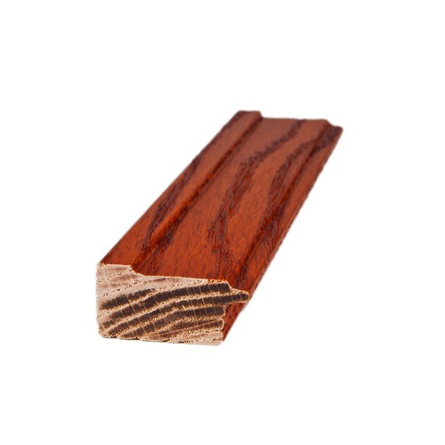 ArtToFrames 1.5" Custom Poster Frame Brown Honey Stain on Oak Wood 4104 Large - Picture 3 of 7