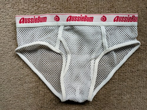 2x Pairs Aussiebum Discontinued Mesh/Net Briefs Underwear Size XS Naughty Sexy