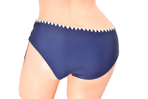 Women's Bikini Lab Indigo Hipster Bikini Bottom BL5S593 Size Small NWT - Picture 3 of 7