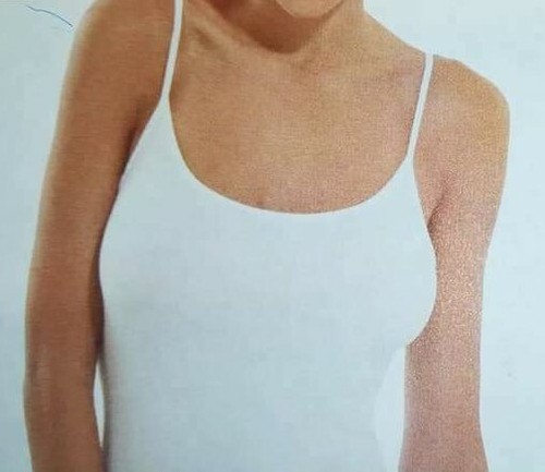 Muskelshirt Top Ragno Frau - Bi-Pack - Cotton Stretch Dreidimensionalen - Picture 13 of 26