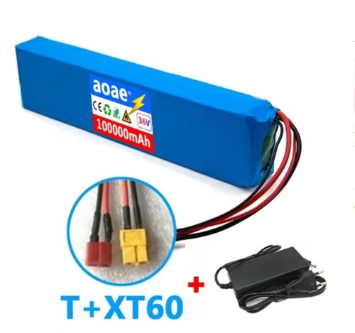Batería recargable Li-lon 36V/100000mAh 10S3P Power Bicicleta Scooter con BMS - Imagen 14 de 23