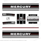 Fits Mercury 1987 60HP Outboard Engine Decals